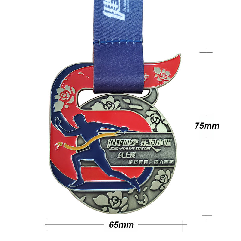 Custom finisher medal