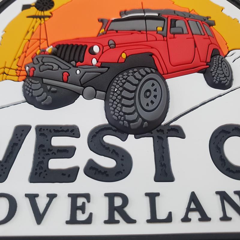 Over Land Jeep PVC Patch